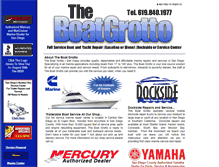 Tablet Screenshot of boatgrotto.com